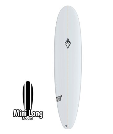 Prancha de Surf Silver Surf Surfboards Modelo Minilong 8'0. Especial para Surfistas Iniciantes e Experientes. Begniners Surfboards Models. High Volume.