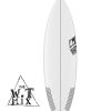 Prancha de Surf Silver Surf Surfboards Modelo WT MIx. Prancha com mais área de outline na Rabeta, Rabeta Mais larga. Surf Alta Performance.