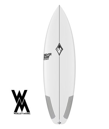 Prancha de Surf Silver Surf Surfboards Modelo Weslley Dantas. Pro Models. High Performance Surfboards.