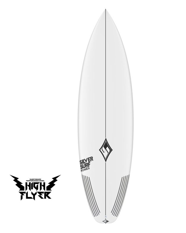 High Flyer 2.0 – Silver Surf Surfboards