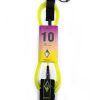 Leash Cordinha Surf Longboard a Venda Tamanho 10pes Amarelo.