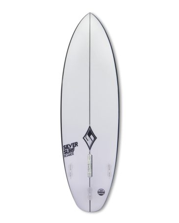 Prancha Modelo Easy Rocket Silver Surf Surfboards. Prancha Hibrida. Fácil Performance. Para Iniciantes e Experientes.