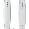 Prancha Longboard Shaper Cisco Arana Silver Surf Surfboards.