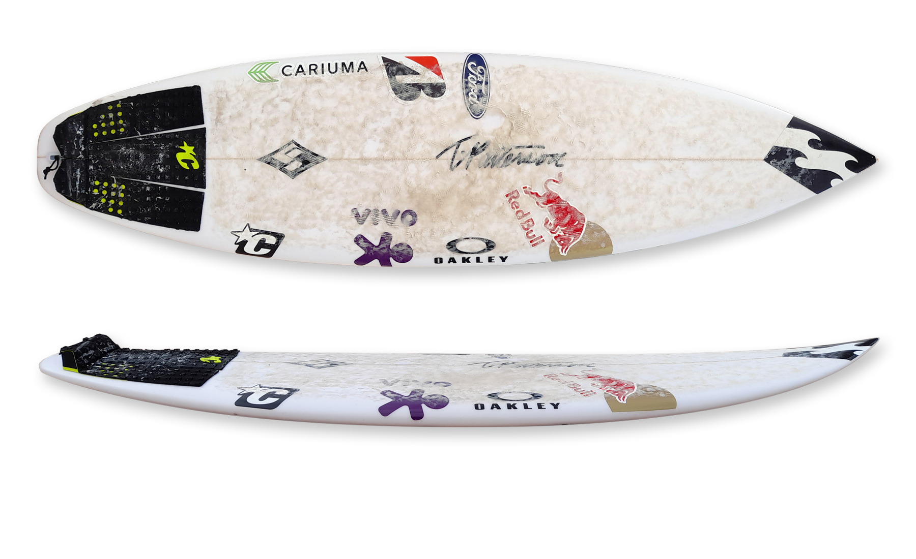 Prancha Italo Ferreira Modelo Momentum Silver Surf Surfboards.