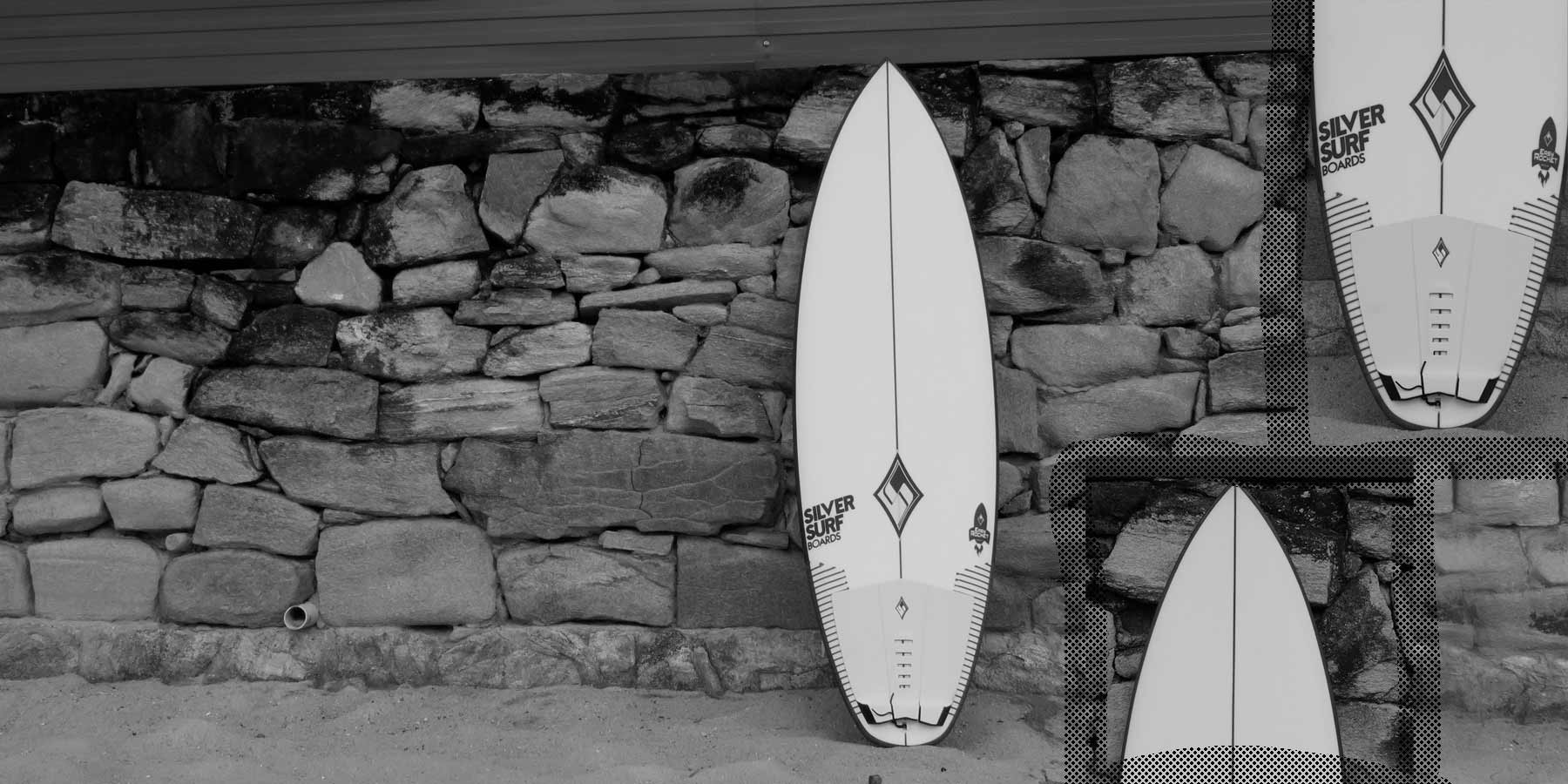 Easy Rocket Silver Surf Surfboards