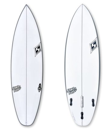 Prancha de Surf modelo Easy Rocket Turbo Silver Surf Surfbaords Santos Brasil