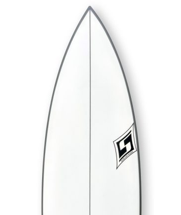 Prancha de Surf modelo Easy Rocket Turbo Silver Surf Surfbaords Santos Brasil