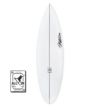 PRANCHA DE SURF MODELO ITALO FERRIRA NOVO ALL IN T.PATTERSON SILVER SURF