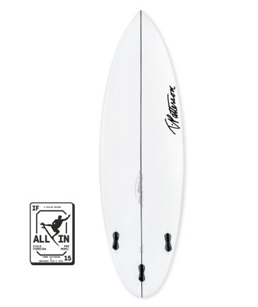 PRANCHA DE SURF MODELO ITALO FERRIRA NOVO ALL IN T.PATTERSON SILVER SURF