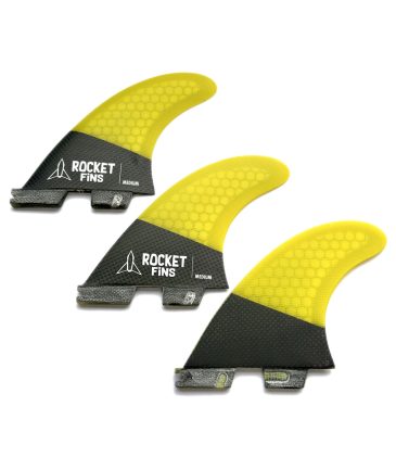 QUILHA-SURF-FCS2-ROCKETFINS-CARBONO-AIRCORE-MEDIA-MEDIUM-AMARELA