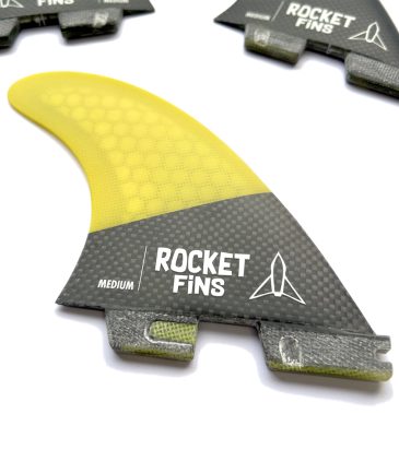 QUILHA-SURF-FCS2-ROCKETFINS-CARBONO-AIRCORE-MEDIA-MEDIUM-AMARELA